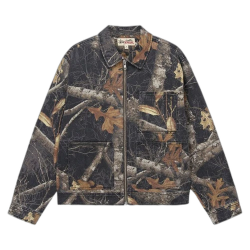 Stussy Realtree Edge Zip Work Jacket 'Black'