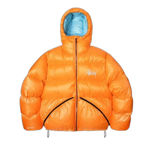 Stussy Micro Ripstop Down Parka 'Orange'