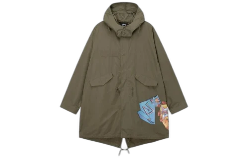 Stussy Goldie Fishtail Parka 'Olive'