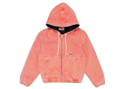 Stussy Double Dye Work Jacket Faded Red