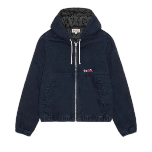 Stussy Work Insulated Canvas Jacket Navy