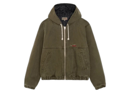 Stussy Work Insulated Canvas Jacket Olive