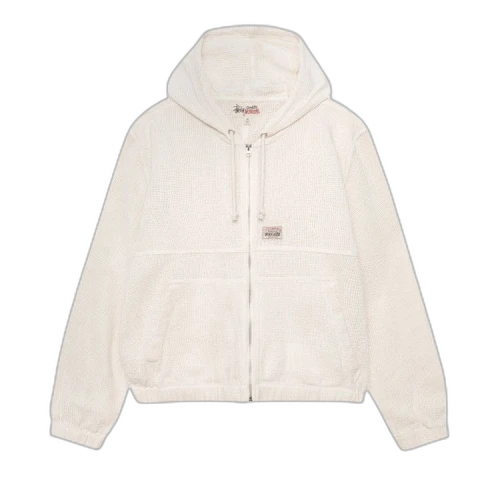 Stussy Cotton Mesh Work Jacket Bone