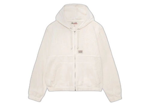 Stussy Cotton Mesh Work Jacket Green
