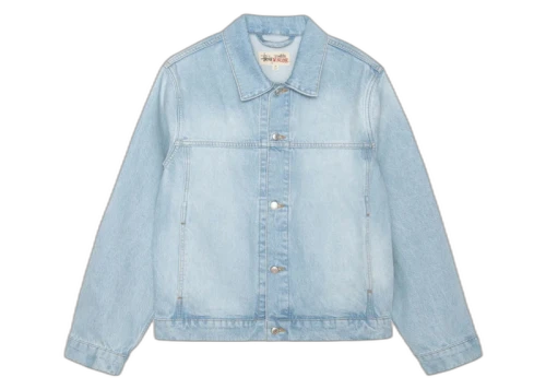 Stussy Trucker Denim Jacket Light Wash