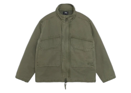 Stussy Insulated Field Jacket Olive