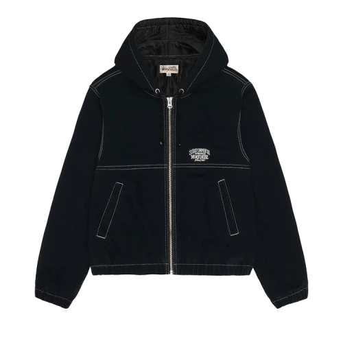 Stussy Work Contrast Stitch Jacket Black