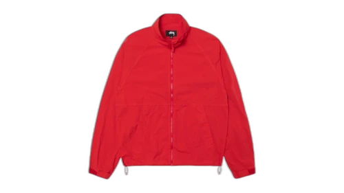 Stussy Warm Up Jacket Red