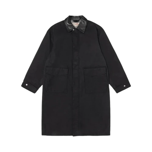 Stussy Duster Coat Black