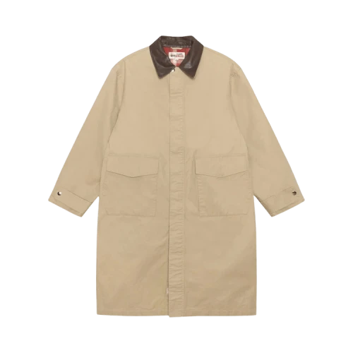 Stussy Duster Coat Khaki