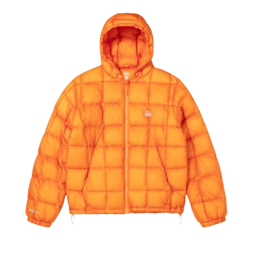 Stussy Midweight Hooded Puffer Orange