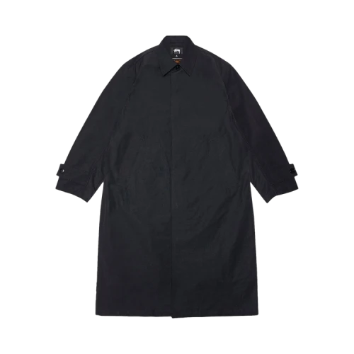 Stussy All Season Trench Coat Black