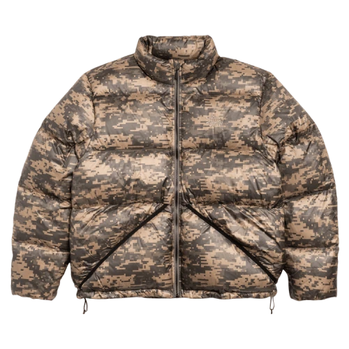 Stussy Micro Ripstop Down Jacket 'Digi Camo'