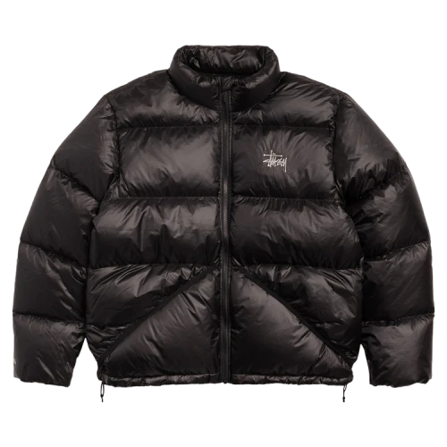 Stussy Micro Ripstop Down Jacket 'Jet Black'