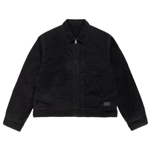 Stussy Work Collared Jacket Black