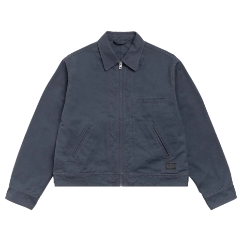 Stussy Work Collared Jacket Blue