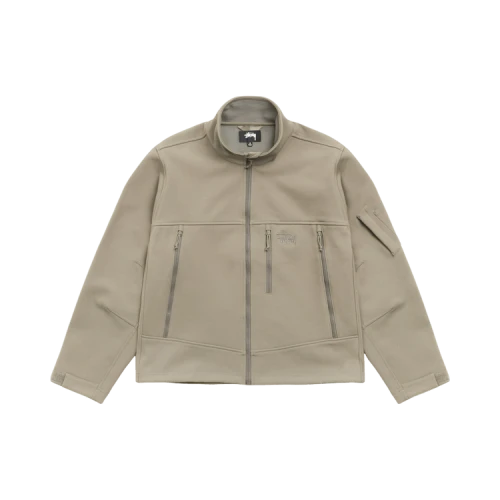 Stussy Soft Shell Jacket 'Moss Grey'