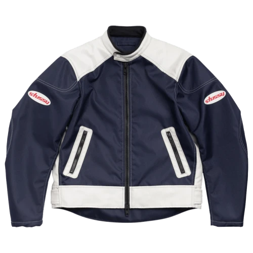 Stussy Moto Jacket Navy