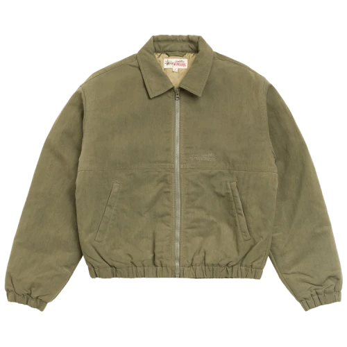 Stussy Nyco Collared Work Jacket 'Green'