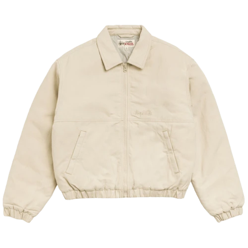 Stussy Nyco Collared Work Jacket 'Sand'