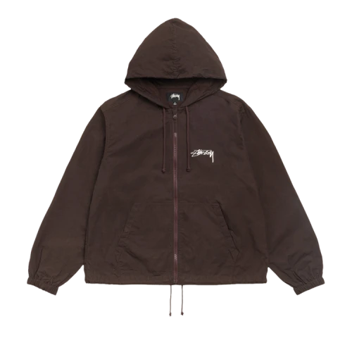 Stussy Waxed Cotton Beach Shell 'Brown'