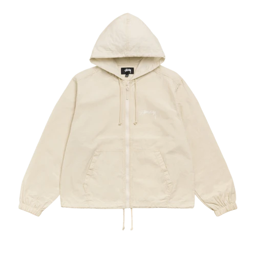 Stussy Waxed Cotton Beach Shell 'Stone'