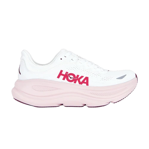 HOKA Bondi 9 'White Pink Opal' (Women's)