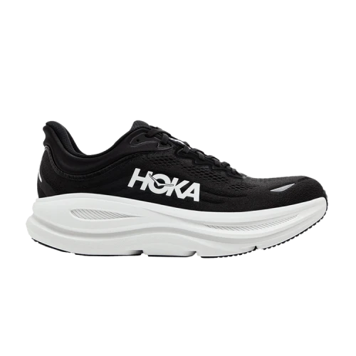 Hoka Bondi 9 2E Wide 'Black White'