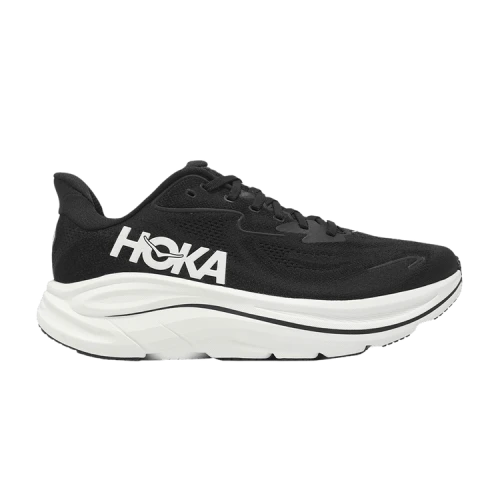 Hoka Clifton 10 Wide 'Black White'