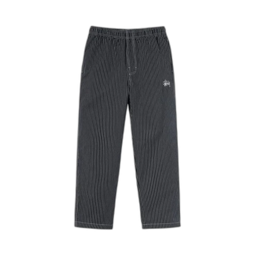 Stussy Brushed Cotton Relaxed Pant 'Striped'