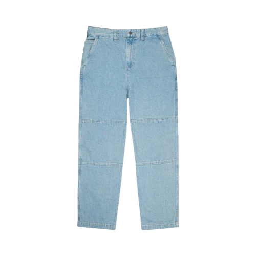 Stussy Denim Double Knee Pant 'Stone Wash'