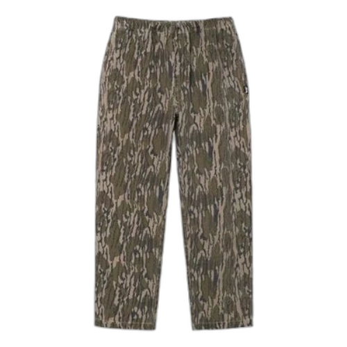 Stussy Mossy Oak Beach Trousers 'Grey Green'