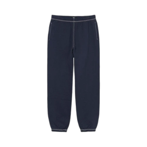 Stussy Contrast Stitch Label Pant 'Dark Blue'