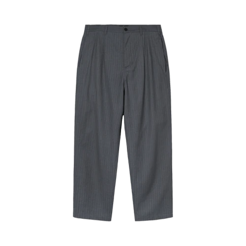 Stussy Striped Volume Pleated Trouser 'Grey'