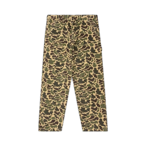 Stussy Camo Canvas Work Pant 'Brown'