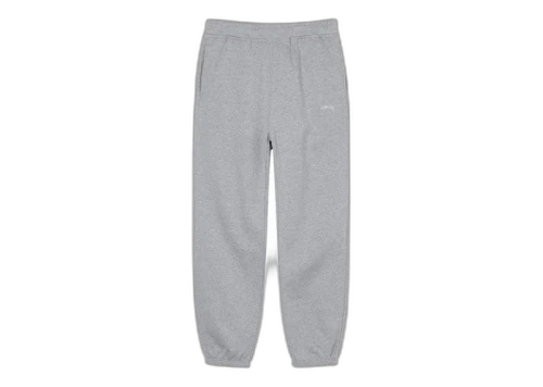 Stussy Smooth Stock Logo Pant Heather Grey