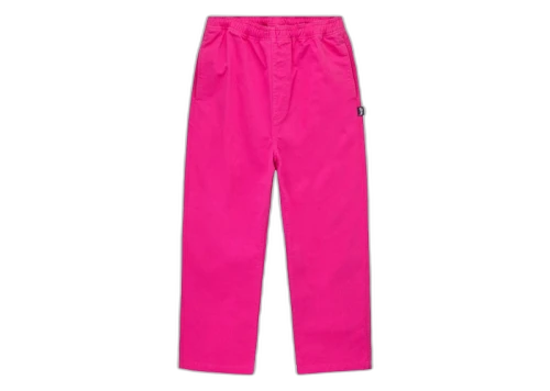 Stussy Brushed Beach Pant Hot Pink