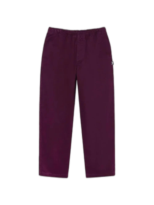 Stussy BrUShed Beach Pants Plum
