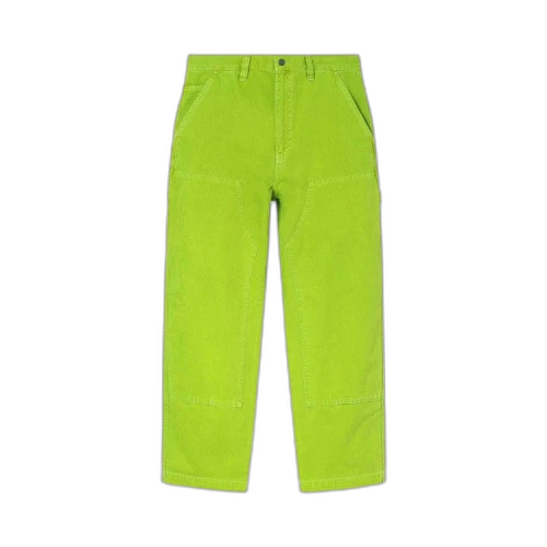 Stussy Dyed Canvas Work Pant 'Neon'