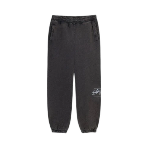 Stussy Dyed Stüssy Designs Pant 'Black'