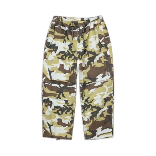 Stussy Nyco Printed Over Trousers 'Brown Camo'