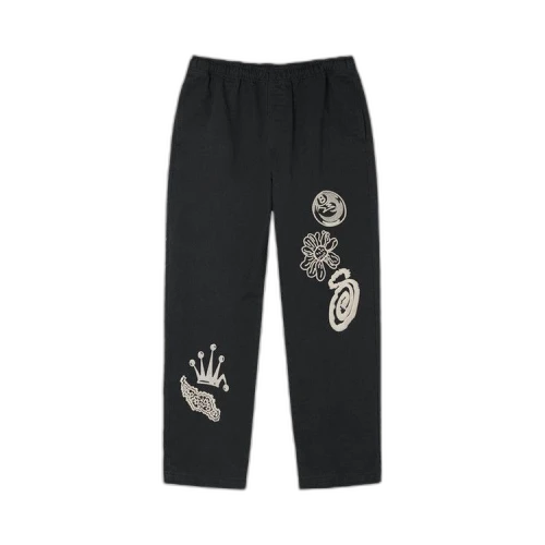 Stussy Noma Icon Beach Pant 'Washed Black'