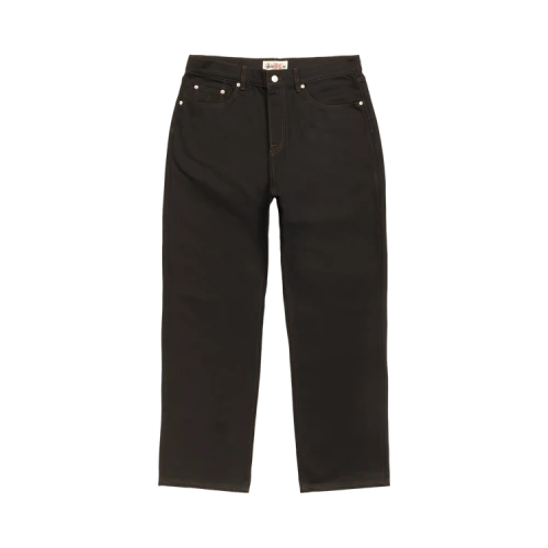 Stussy Big Ol' Jean Denim 'Raw Black Contrast Stitch'