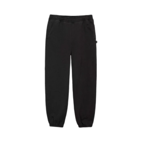 Stussy Pigment Dyed Fleece Pant Black
