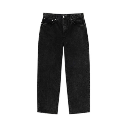 Stussy Double Dye Big 'Ol Jeans Black