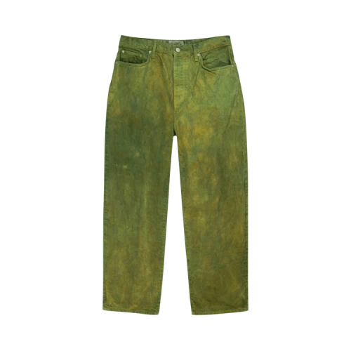 Stussy Wonderland Hand-Dyed Big Ol' Jeans 'Green'
