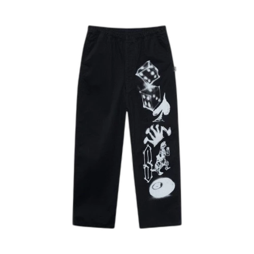 Stussy Airbrush Icon Beach Pant Black