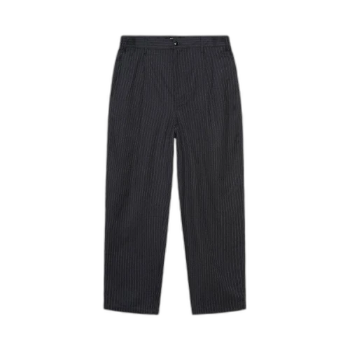 Stussy Stripe Volume Pleated Trouser 'Black'