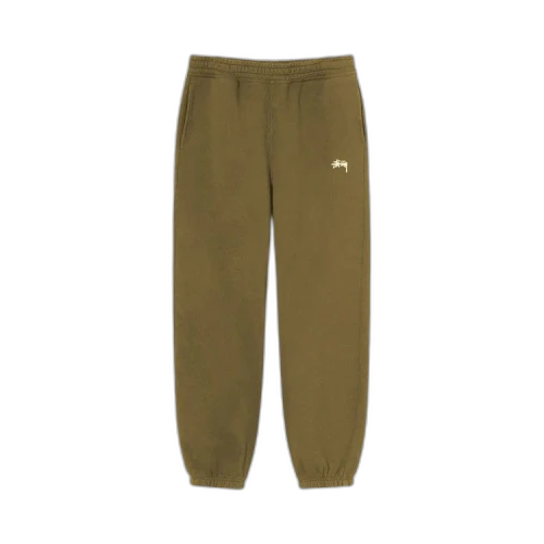 Stussy Stock Logo Sweatpant 'Olive'