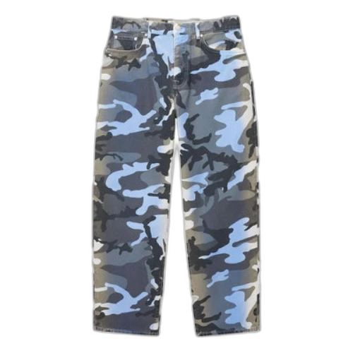 Stussy Spray Dye Canvas Big Ol Jean 'Blue'